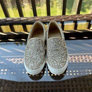 Old Navy Glittery Slip-On Sneakers Size 6
